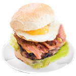 Bacon Egg Burger 